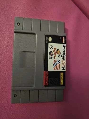 World Cup USA 94 Snes Super Nitendo Cleaned And Tested Fast Shipping