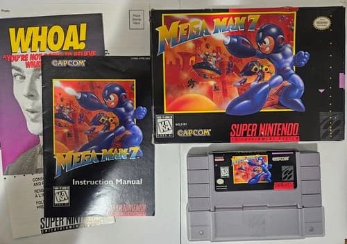SNES Mega Man 7 CIB