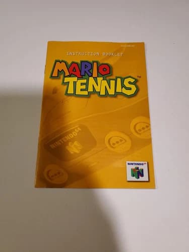 Mario Tennis (Nintendo 64 N64, 2004) ☆ Complete ☆