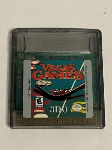 Vegas Games (Nintendo Game Boy Color GBC) Original Game