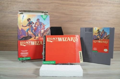 Legacy of the Wizard (NES, 1989) Complete CIB