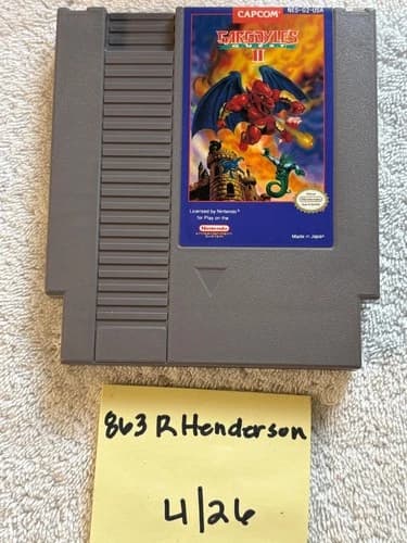 Gargoyle's Quest II: The Demon Darkness Nintendo NES Cleaned/Tested