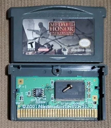 Medal of Honor: Infiltrator (Nintendo Game Boy Advance) Authentic Cartridge