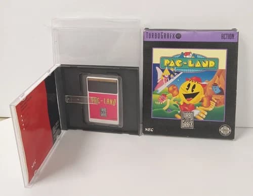 Pac-Land (TurboGrafx-16, 1990) - Complete CIB w/ Box, Free Shipping!
