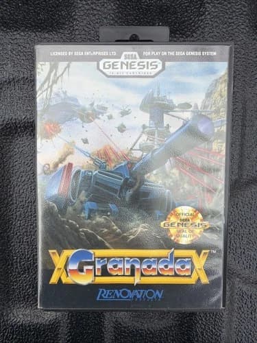 Sega Genesis Game Granada Complete in Box CIB 1990