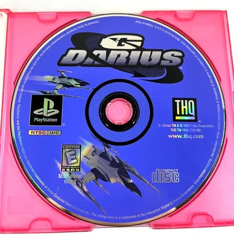 G. Darius (Sony PlayStation 1, 1998) - DISC ONLY - Authentic - Tested
