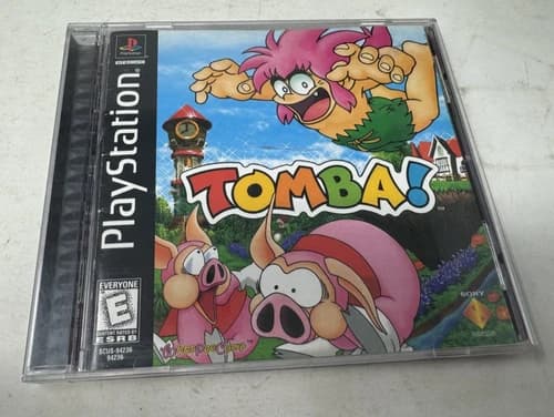 Tomba (Sony PlayStation 1, 1998) PS1 Complete Excellent Shape Tested Fast Ship