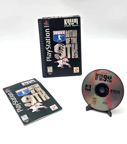 Bottom of the 9th [Long Box] PS1 CIB Tested Working READ +protective case