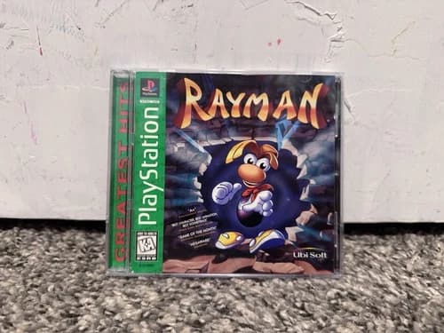 Rayman (Sony PlayStation 1, 1995) - CIB PS1 [Greatest Hits]