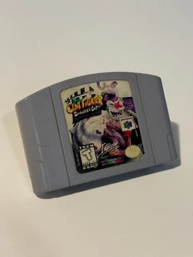 Clay Fighter Sculptor's Cut Nintendo 64 N64 Authentic OEM Cartridge Only Tested