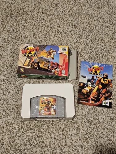 Blast Corps N64 Complete Authentic Game Working Nintendo