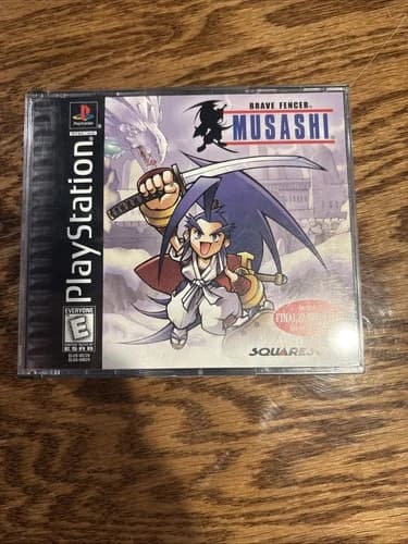 Brave Fencer Musashi (Sony PlayStation 1, 1998) CIB With Demo Disc