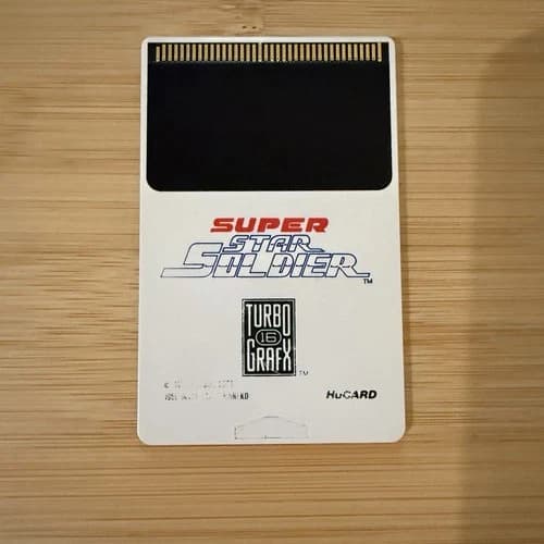 TG16 💥 Super Star Soldier 💥 Turbo Grafx 16 Shmup Clean Tested Faded Hucard