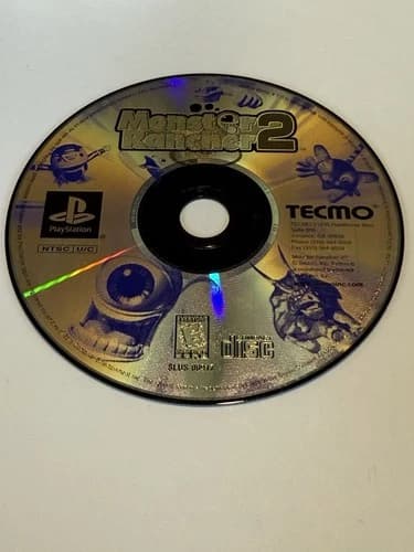 Monster Rancher 2 Playstation 1 Disc Only Works Great