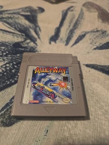 Nintendo Game Boy Alleyway Authentic Official Tested & Working Vintage 1989