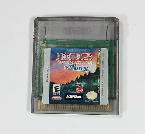 102 Dalmatians: Puppies to the Rescue Nintendo Game Boy Color Game Only Tested