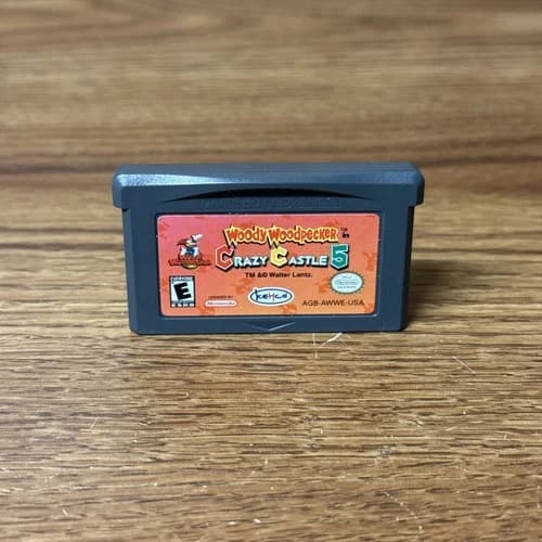Woody Woodpecker in Crazy Castle 5 (Nintendo Game Boy Advance, 2003) - TESTED