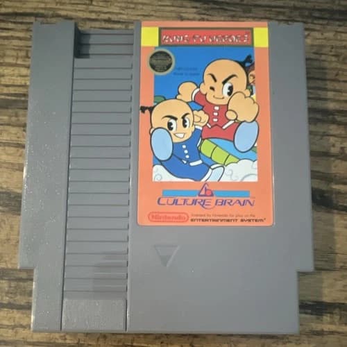 Kung Fu Heroes (Nintendo Entertainment System, 1989) NES Tested & Working!!!