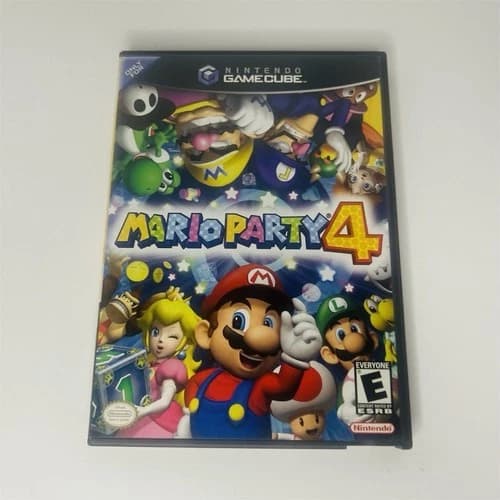 Mario Party 4 - Nintendo GameCube - 2002 - CIB - Tested- GREAT CONDITION