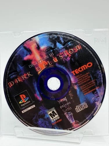 Deception III Dark Delusion DISC ONLY for Sony Playstation PS1 TESTED
