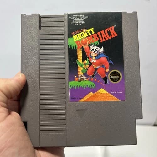 Mighty Bomb Jack Nintendo NES 1987