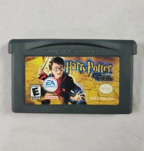 Harry Potter and the Chamber of Secrets Nintendo Game Boy Advance GBA Tested