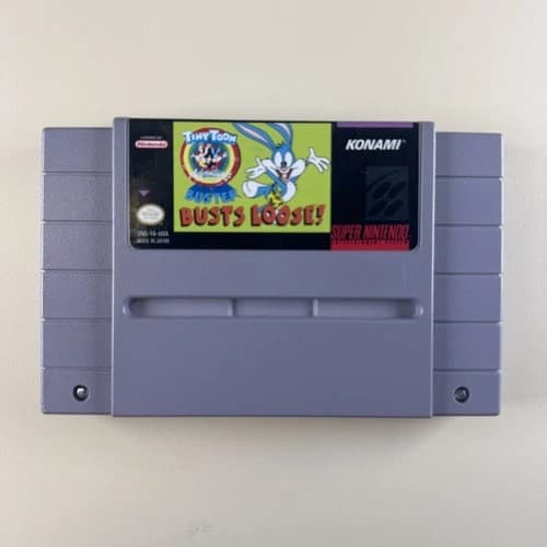 Tiny Toon Adventures Buster Busts Loose [Super Nintendo - Loose - Tested]