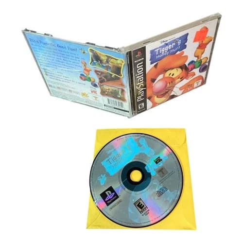Sony PlayStation 1 PS1 CIB COMPLETE TESTED Tigger's Honey Hunt CF S