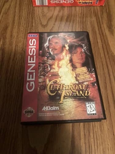 Sega Genesis Cutthroat Island Game