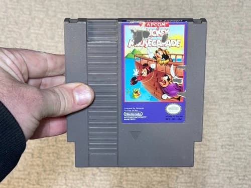 Mickey Mousecapade - Nintendo NES Game Cartridge - Authentic - Tested