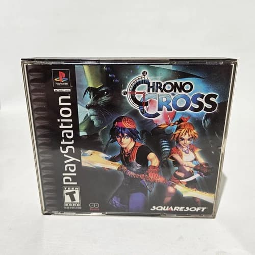 Chrono Cross (Sony PlayStation 1, 2000) Complete CIB Black Label PS1 Tested