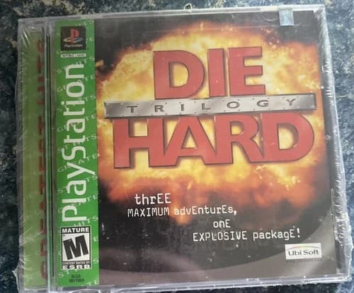Die Hard Trilogy (Sony PlayStation 1, 1996) PS1 COMPLETE