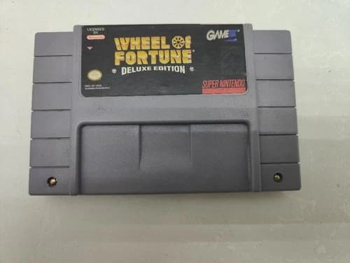 Wheel of Fortune Deluxe Edition (Super Nintendo Entertainment System, 1993)
