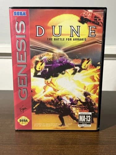 Dune: The Battle for Arrakis Genesis - Sega Genesis (1993) Complete Video Game