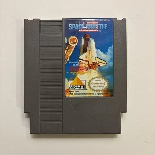 Space Shuttle Project (Nintendo NES, 1991) Tested Nice Shape - Works Great