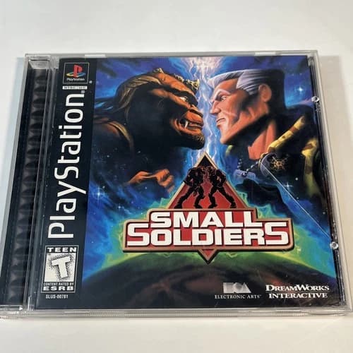 Small Soldiers (Sony PlayStation 1 PS1, 1998) CIB Complete w Reg. Tested & Works