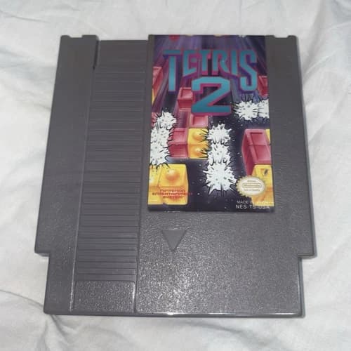 Tetris 2 Nitendo NES Game Cartridge ONLY -USED