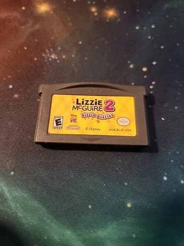 Lizzie McGuire 2 Lizzie Diaries GameBoy Advance Game Cartridge Only Works