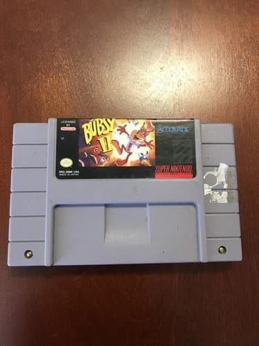 Bubsy 2 (SNES, 1994, Accolade) - Cartridge Only