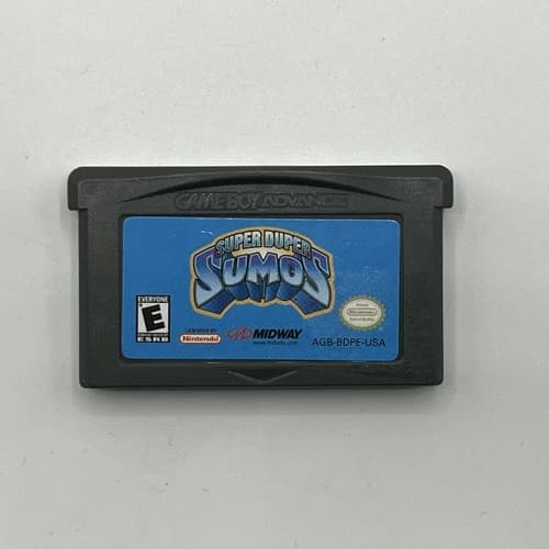 Nintendo Game Boy Advance Super Duper Sumos Tested Working Official Midway 2003