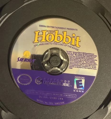 The Hobbit GameCube Disc Only