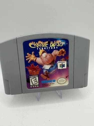 Charlie Blasts Territory (Nintendo 64) N64 Authentic Cart Only Fast Shipping