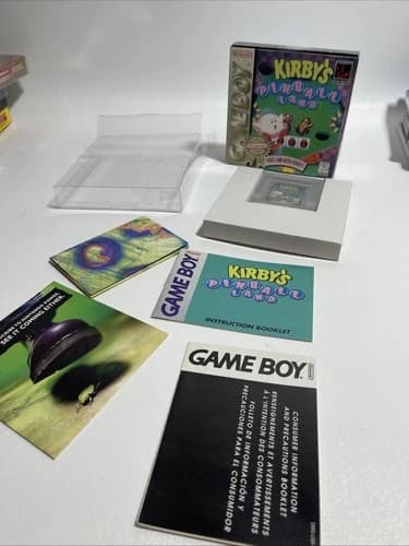 Kirby's Pinball Land Nintendo Game Boy CIB Complete in Box - Tested