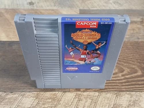 Gold Medal Challenge '92 (Nintendo NES) Game Only - Tested