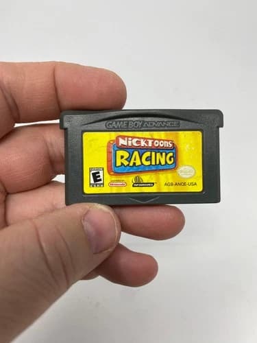 Nicktoons Racing (Nintendo Game Boy Advance, 2002) Tested Authentic Ships Free