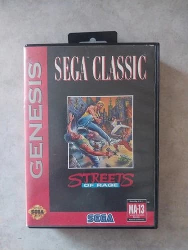 Streets of Rage (Sega Genesis, 1991) CIB