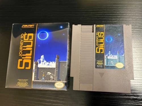 Journey to Silius - Nintendo NES - Game Only - Authentic - VG Condition