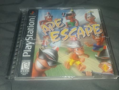 Ape Escape (Sony PlayStation 1, 1999) PS1 Platformer Video Game Tested, Working