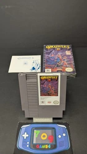 Gauntlet II 2 Nintendo Entertainment System, 1990) NES CIB COMPLETE