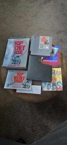 Golgo 13: Top Secret Episode (Nintendo Entertainment System, 1988) - CIB